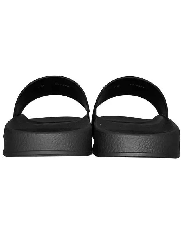 Logo Slippers Black - GIVENCHY - BALAAN 4