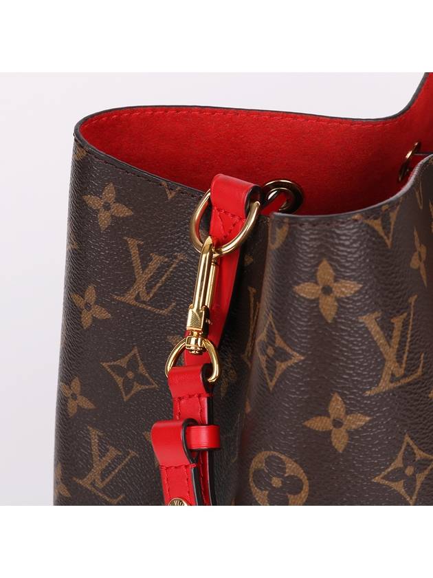 M44021 Red Neonoe MM Bucket Shoulder Bag - LOUIS VUITTON - BALAAN 5