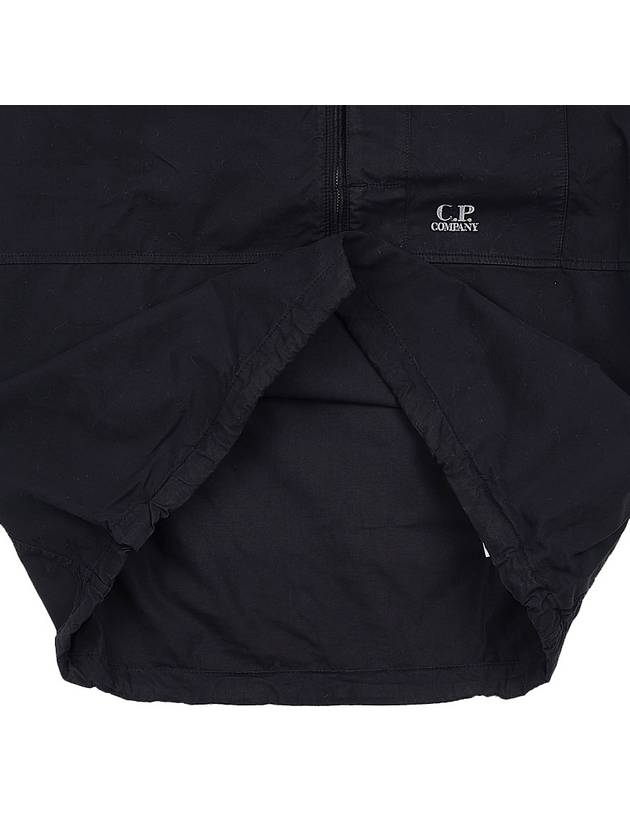 Gabardine Utility Anorak Black - CP COMPANY - BALAAN 10