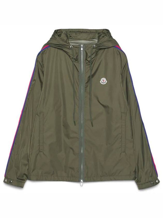 Men's Hattab Hooded Jacket Khaki - MONCLER - BALAAN 2