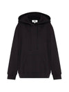 Embroidered Logo Hoodie Black - MAISON MARGIELA - BALAAN 1