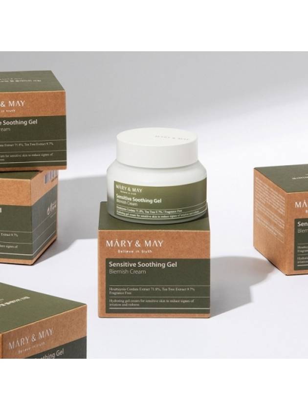 [Mary&May]   Sensitive Soothing Gel Blemish Cream 70ml - MARY&MAY - BALAAN 4