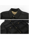 Men's Shirt Padded Jacket Black - TOM FORD - BALAAN.