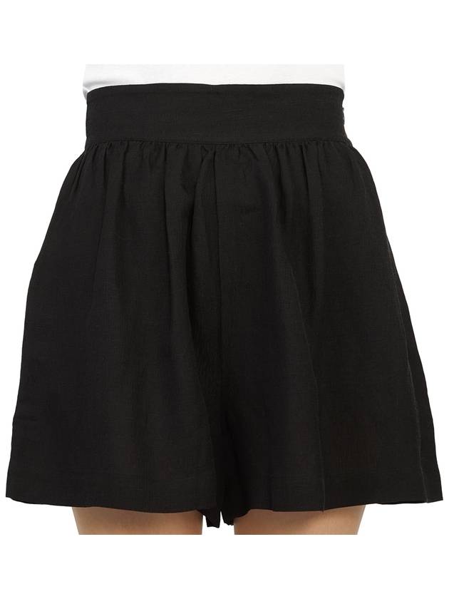 Women's Viscose Shorts Black - VANESSA BRUNO - BALAAN 7