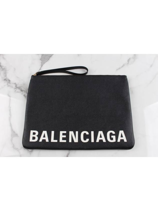 logo strap clutch - BALENCIAGA - BALAAN 3