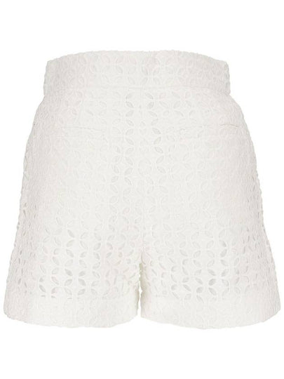 Eyelet Pleated Shorts - MICHAEL KORS - BALAAN 2