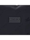 Profumi Logo Patch Zipper Fabric Pouch Bag Black - ETRO - BALAAN 8