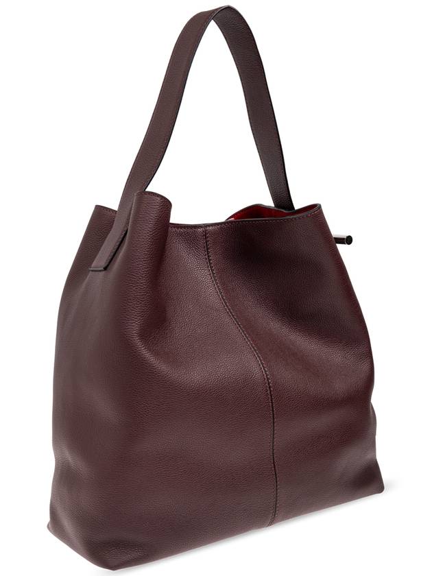 Alexander McQueen Bag T-Bar Sling, Women's, Burgundy - ALEXANDER MCQUEEN - BALAAN 4