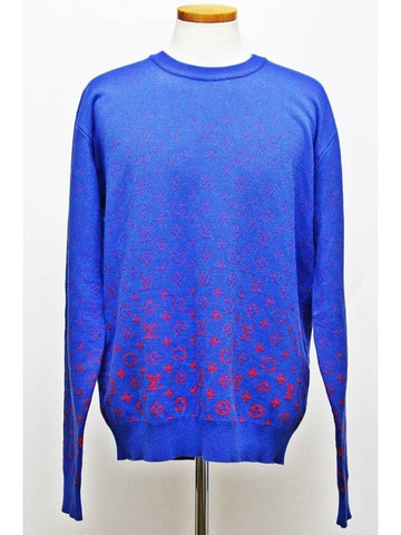 LVSE Monogram Degrade Crew Neck L - LOUIS VUITTON - BALAAN 1