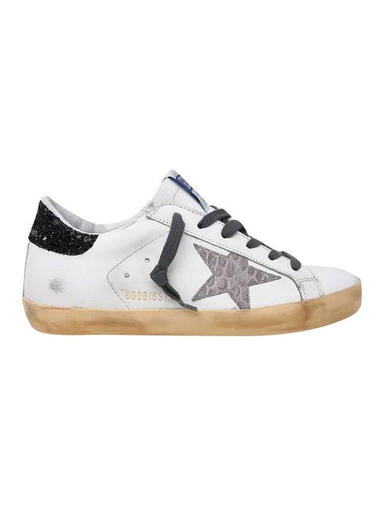Superstar Glitter Low Top Sneakers White - GOLDEN GOOSE - BALAAN 1