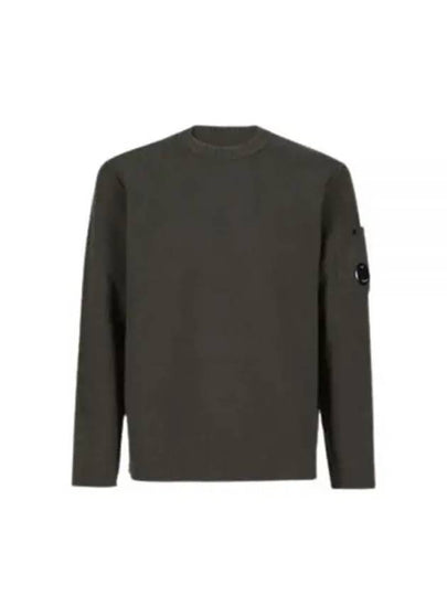 Lambswool Lens Knit Top Green - CP COMPANY - BALAAN 2