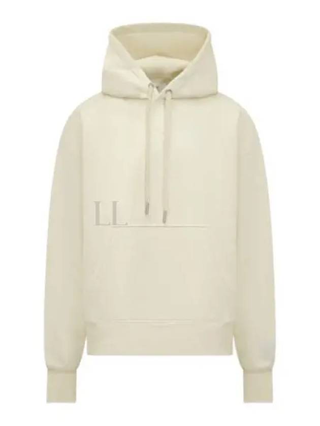 Label Hoodie Ivory - AMI - BALAAN 2