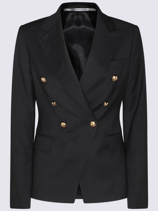 Tagliatore Black Blazer - TAGLIATORE - BALAAN 1