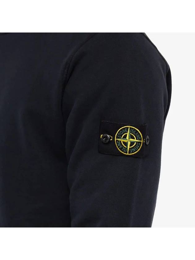 Wappen Patch Crew Neck Sweatshirt Navy - STONE ISLAND - BALAAN 3