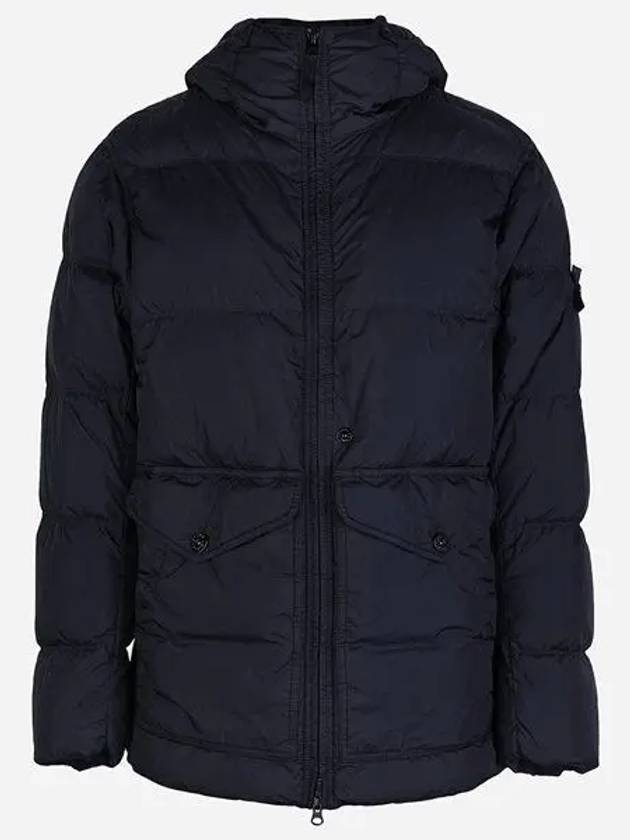 Crinkle Reps Re-Nylon Down Padding Navy - STONE ISLAND - BALAAN 2