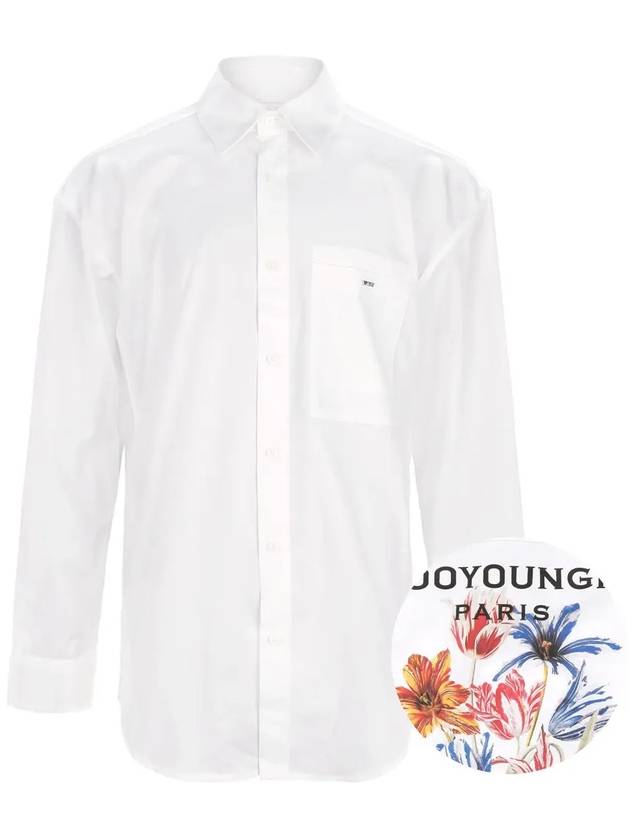 White Flower Shirt W241SH06 811W - WOOYOUNGMI - BALAAN 1
