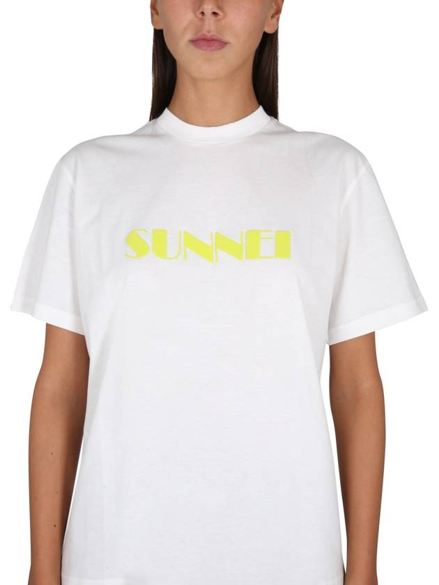 T-SHIRT WITH LOGO - SUNNEI - BALAAN 4