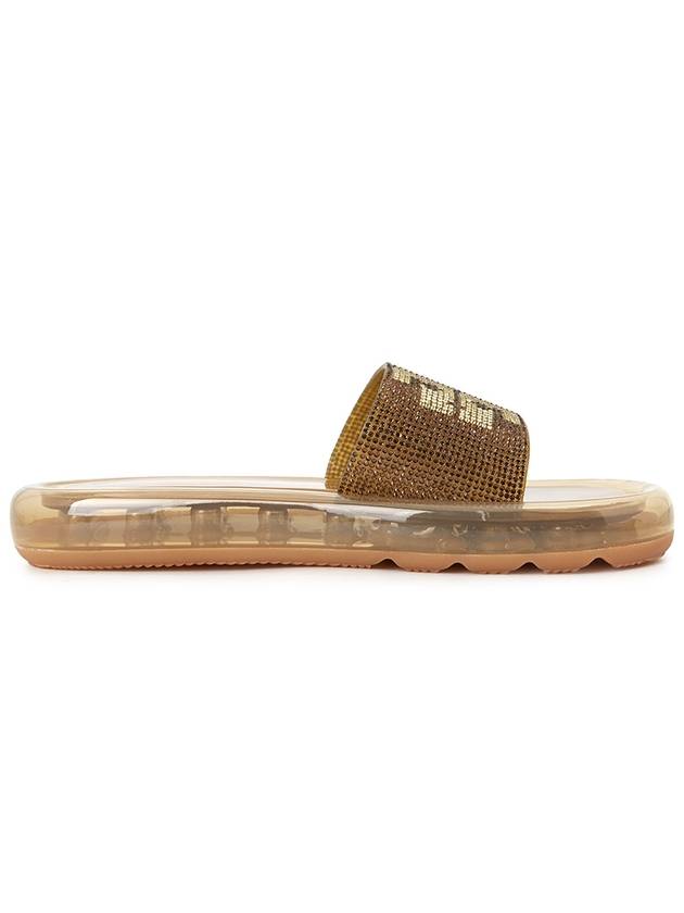 Crystal Bubble Jelly Slippers Peanut Clay - TORY BURCH - BALAAN 5