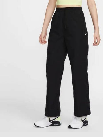 Women s Windrunner High Waist Woven Open Hem Pants 010 - NIKE - BALAAN 1