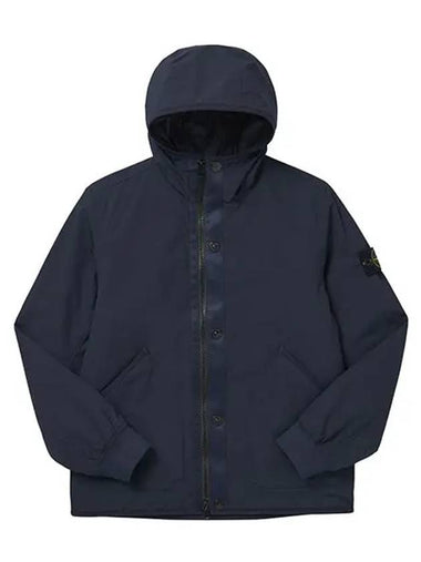 41027 V0020 Soft Shell Primarov Waffen Logo Patch Hooded Men s Jacket - STONE ISLAND - BALAAN 1