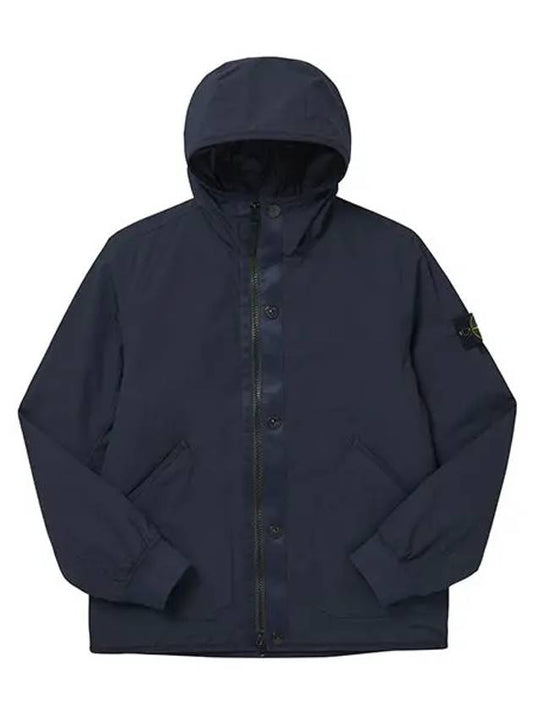 Jacket 41027 V0020 Soft Shell Primarov Waffen Logo Patch Hooded Men's Jacket - STONE ISLAND - BALAAN 2