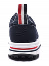 Heavy Athletic Mesh Tech Runner Low Top Sneakers Navy - THOM BROWNE - BALAAN 5