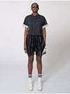 AW31PS06 Sheer Stripe G ShortsBlack - ATHPLATFORM - BALAAN 8