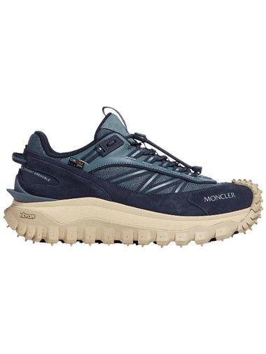 Trailgrip Low Top Sneakers Lapis Blue - MONCLER - BALAAN 1