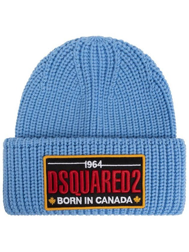 Dsquared2 Cap With Logo, Men's, Blue - DSQUARED2 - BALAAN 1