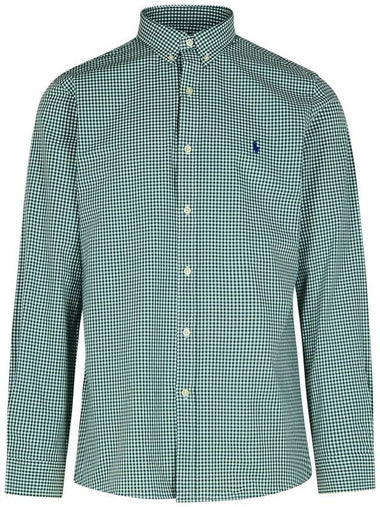 Polo Ralph Lauren Green Cotton Shirt - POLO RALPH LAUREN - BALAAN 1