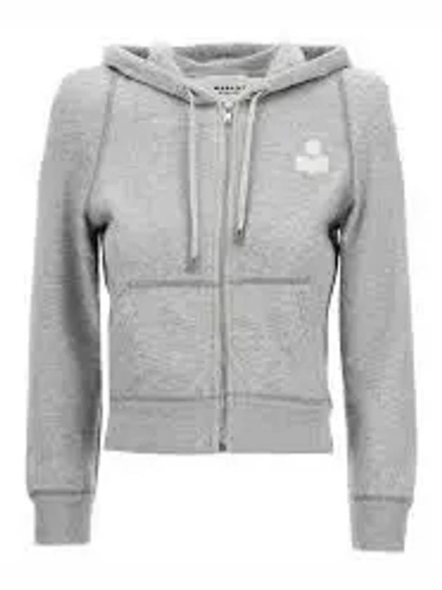 Penny Zip-Up Hoodie Grey - ISABEL MARANT - BALAAN 2