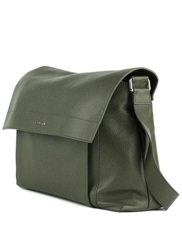 Orciani Micron Messenger Bag In Grained Leather - ORCIANI - BALAAN 3