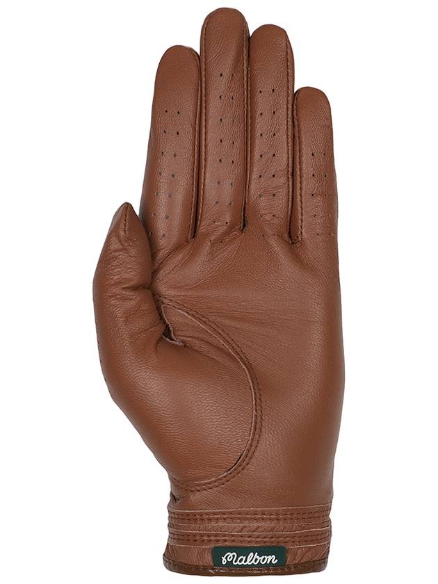 Bucket Women s Two Handed Gloves BROWN WOMAN - MALBON GOLF - BALAAN 3