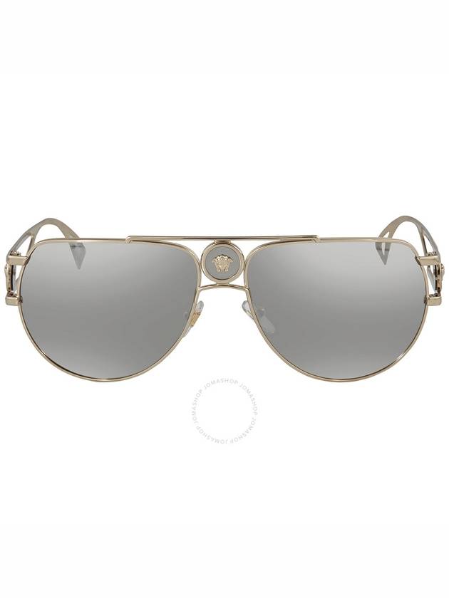 Eyewear Medusa Aviator Frame Sunglasses VE222512526G - VERSACE - BALAAN 3