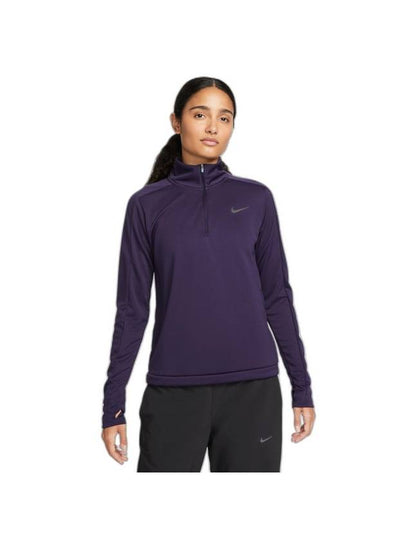 Women's Dri Fit Pacer Half Zip Sweatshirt Purple - NIKE - BALAAN 2