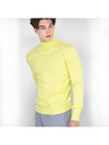 Traverto basic semi-polar knit LIME - GOLD PERCENT - BALAAN 2