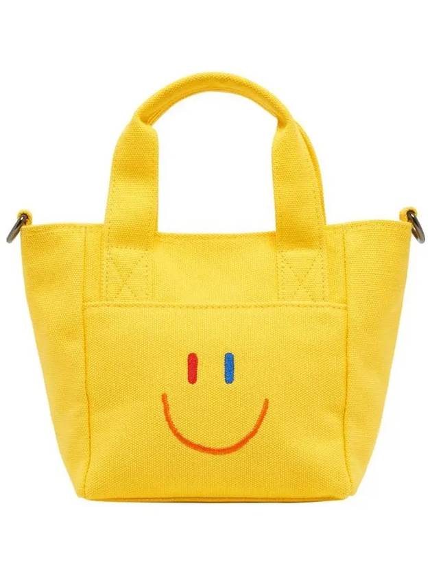 LaLa Small Cross Bag Yellow - LALA SMILE - BALAAN 8