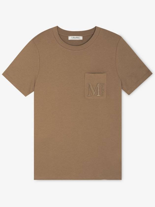 Women s Madera camel short sleeve t shirt 29976011600 003 - MAX MARA - BALAAN 2