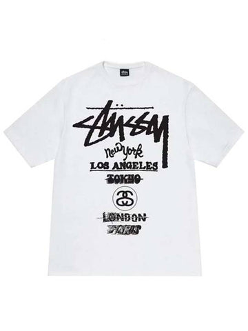 tour t shirt white women - STUSSY - BALAAN 1