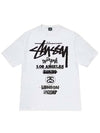 tour t shirt white men - STUSSY - BALAAN 1