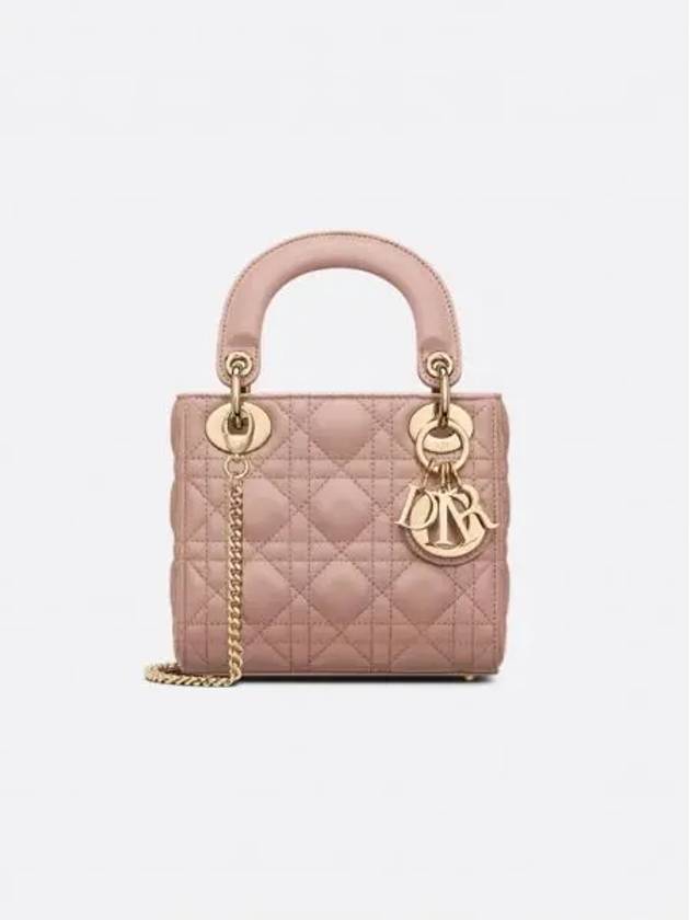 Lady Cannage Small Lambskin Tote Bag Blush - DIOR - BALAAN 2