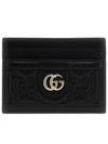 GG Matelassé Card Wallet Black - GUCCI - BALAAN 2