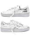 Star Dan Silver Tab Low Top Sneakers White - GOLDEN GOOSE - BALAAN 2