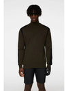 Men s Kendrick Zip up Golf Sweater Forest Green GMKW11175 M354 - J.LINDEBERG - BALAAN 2