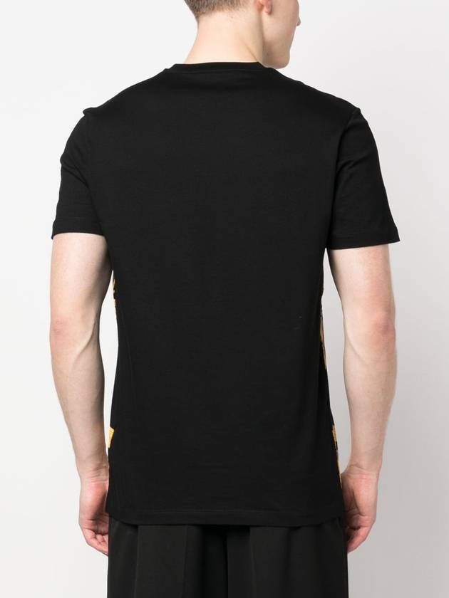 Machera Baroque Short Sleeve T-Shirt Black - VERSACE - BALAAN 6