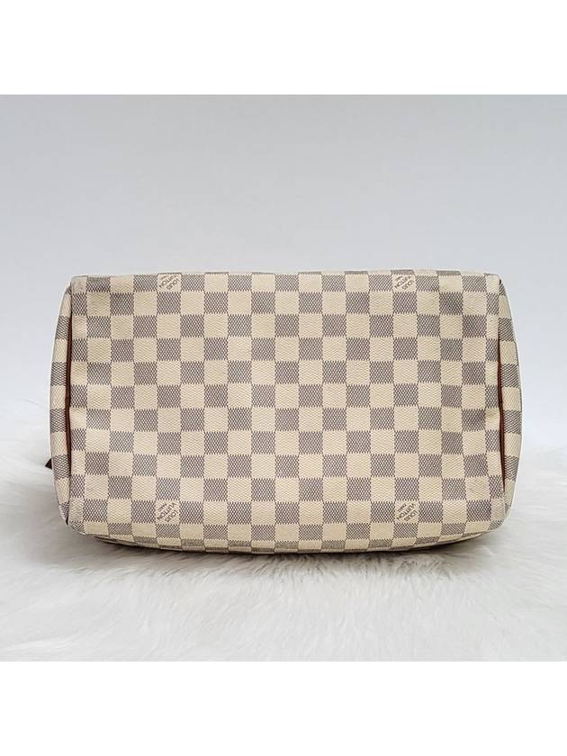 Louis Vuitton Damier Azur Speedy Bandouli re 30 Tote Bag N41373 - LOUIS VUITTON - BALAAN 3