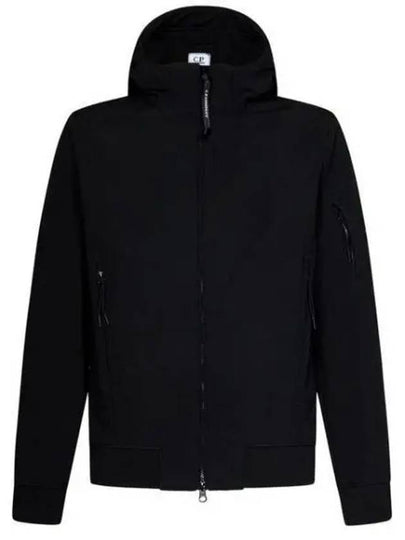 Shell-R Hooded Jacket Black - CP COMPANY - BALAAN 2