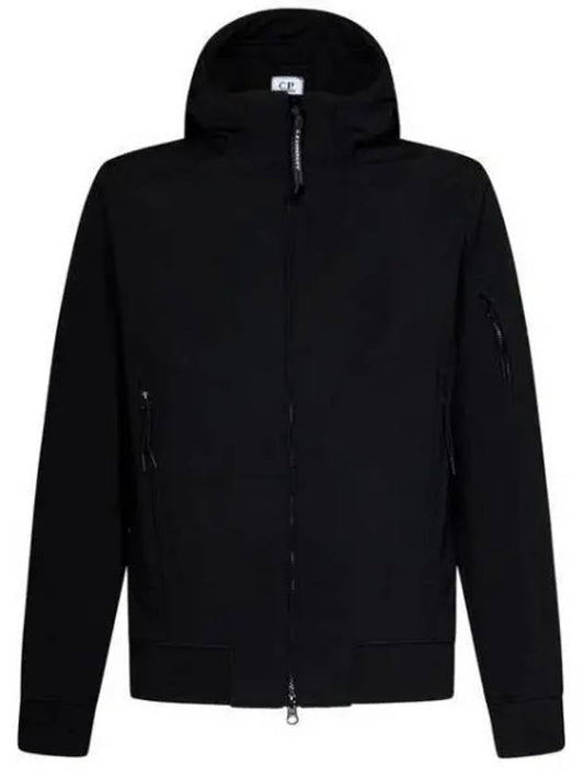 Shell-R Hooded Jacket Black - CP COMPANY - BALAAN 2