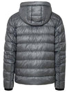 Crofton Hooded Label Padding Grey - CANADA GOOSE - BALAAN 4