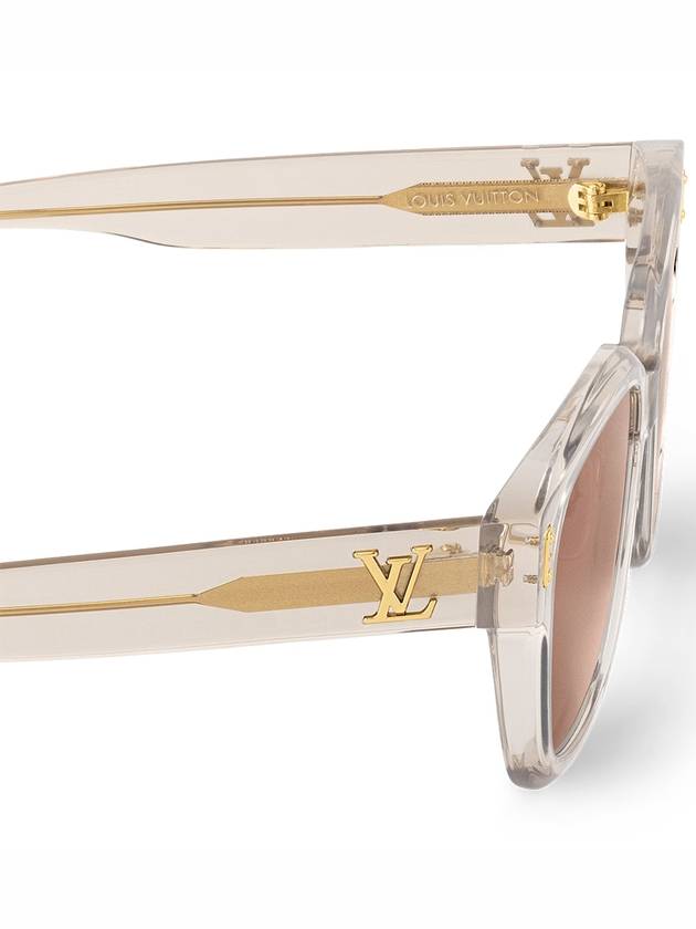 LV Confidence Square Sunglasses Brown - LOUIS VUITTON - BALAAN 5